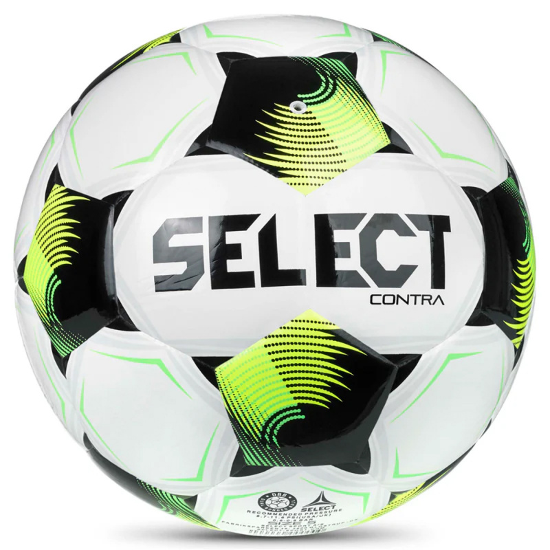 Мяч футб. SELECT Contra DB V26, 0855171012, р.5, FIFA Basic, 32 пан, ПУ, гибр.сш, бело-желто-черный