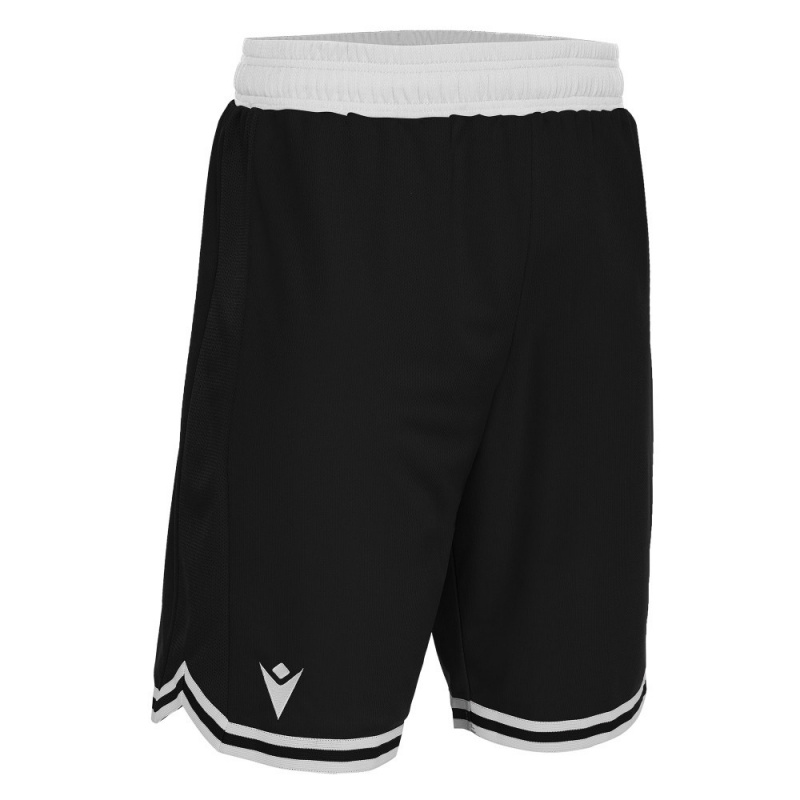 СЦ*Шорты баскетбольные мужские MACRON Thorium, 92790901-BK-3XL, р.3XL, 100% полиэстер, черный