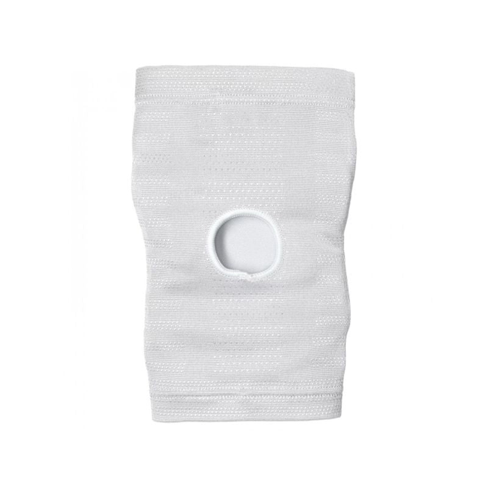 Наколенники ASICS Gel Kneepad 3053A181-100-S, р.S, вискоза, полиэстер, резина, белые