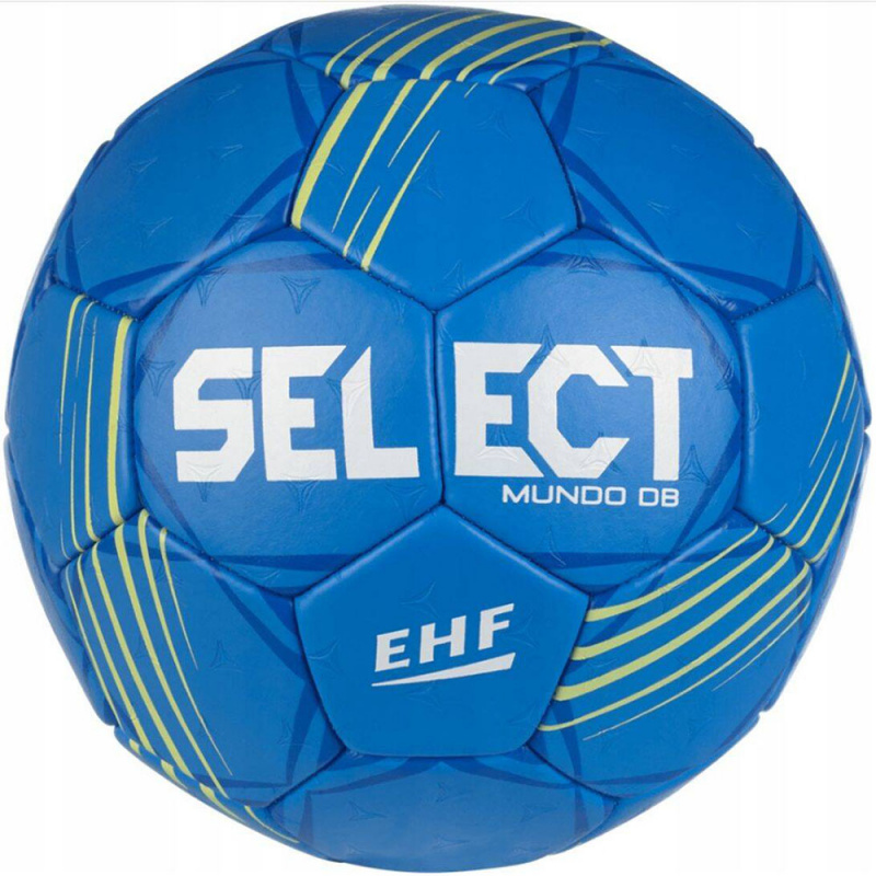 Мяч ганд. SELECT Mundo V24, 1660850225, Junior (р.1), EHF Appr., мат.ПУ, гибрид.сш, синий