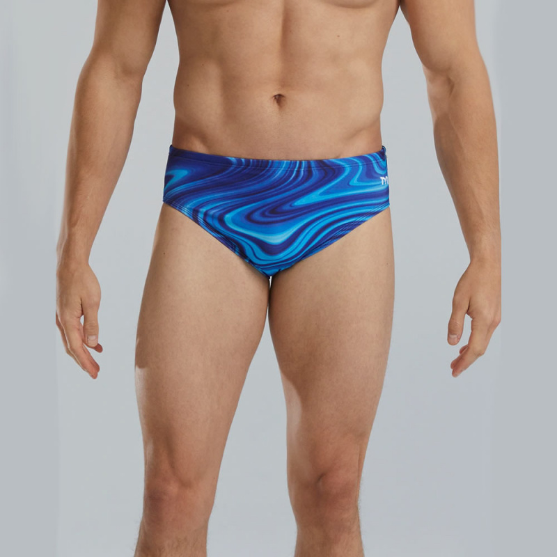 Плавки TYR Vitality Brief, RVITA7A-420, р.32 (рос.48), полиэстер, спандекс, сине-голубой