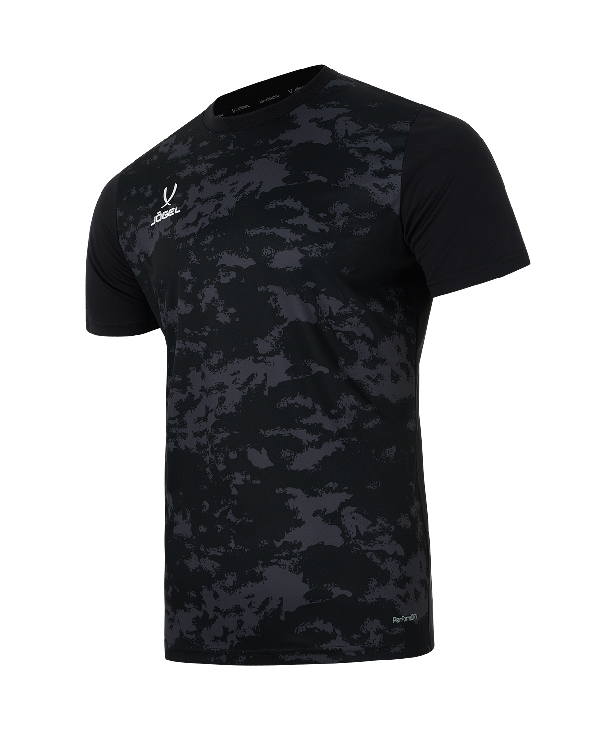 Футболка вратарская JOGEL DIVISION PerFormDRY SPLASH GK Jersey, черный, детский