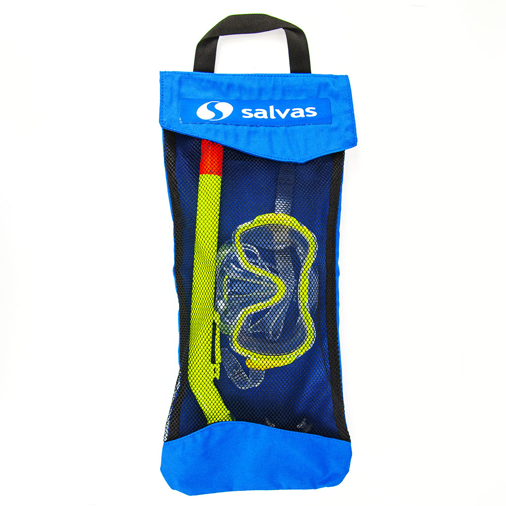 Набор для плавания Salvas Easy Set, EA505C1TGSTB, р. Junior, желтый в сетч. сумке