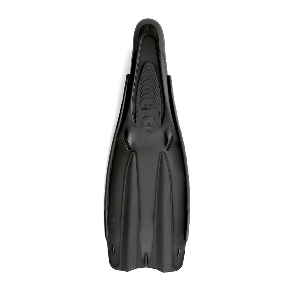 Ласты для плав. Salvas Advance Fin, BA18940NNSTS, TPR и Crystalflex, р.40-41, чёрный