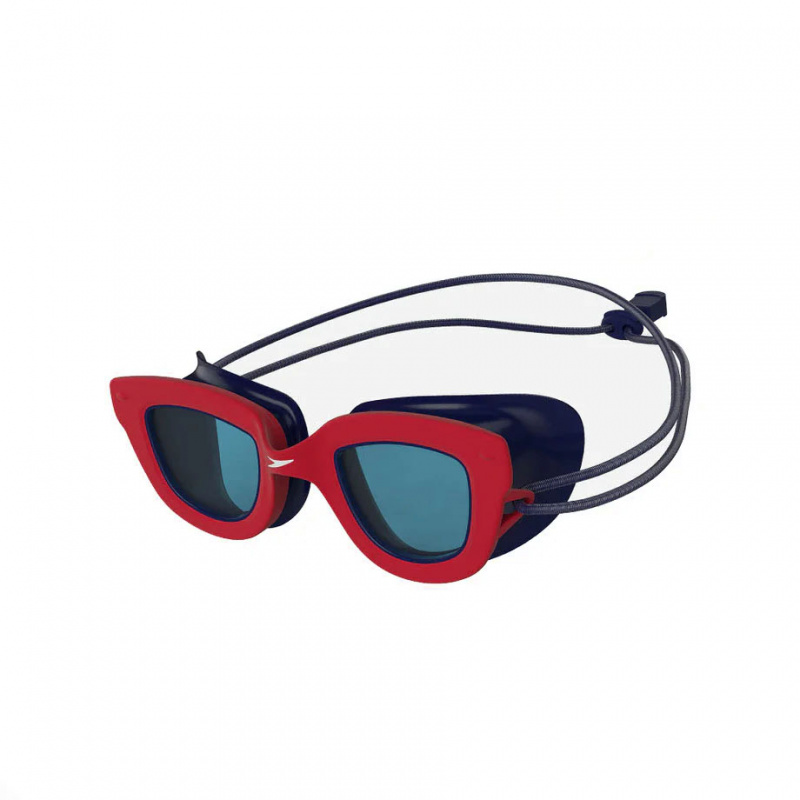 Очки для плав. детск. SPEEDO Kids Sunny G Seaside, 8-7750491618, ГОЛУБЫЕ линзы, красная оправа