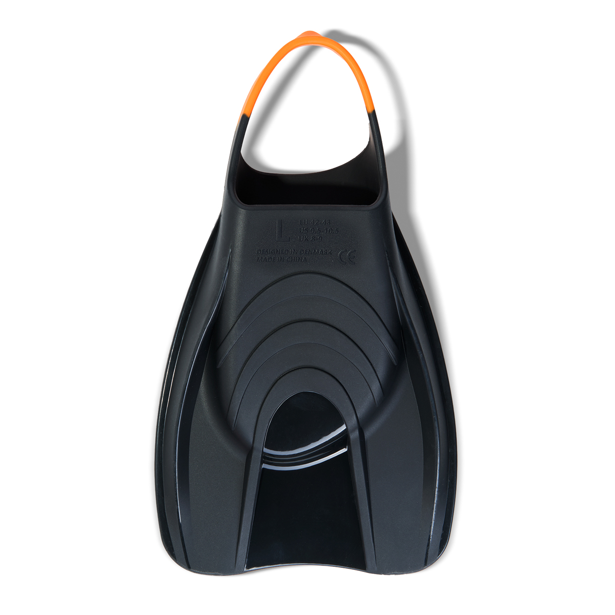 Ласты для бассейна профессиональные TORRES X1, SWF042404BL, р. EU 42-43 (L), черно-оранжевый