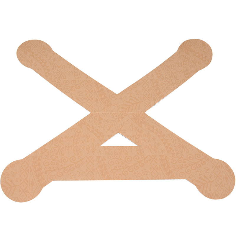Тейп динамический PosturePals X tape, PP-X-TS, преднарезка, р. S, 5 шт. в уп., телесный