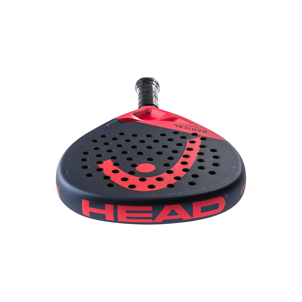 Ракетка для падела HEAD Radical Mottion, 222044, для продвинутых игроков, карбон, темносине-красный