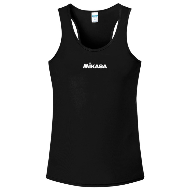 СЦ*Майка для пляж. вол. жен. MIKASA MT6029-V3-2XL, р.2XL, 100% полиэстер, черный