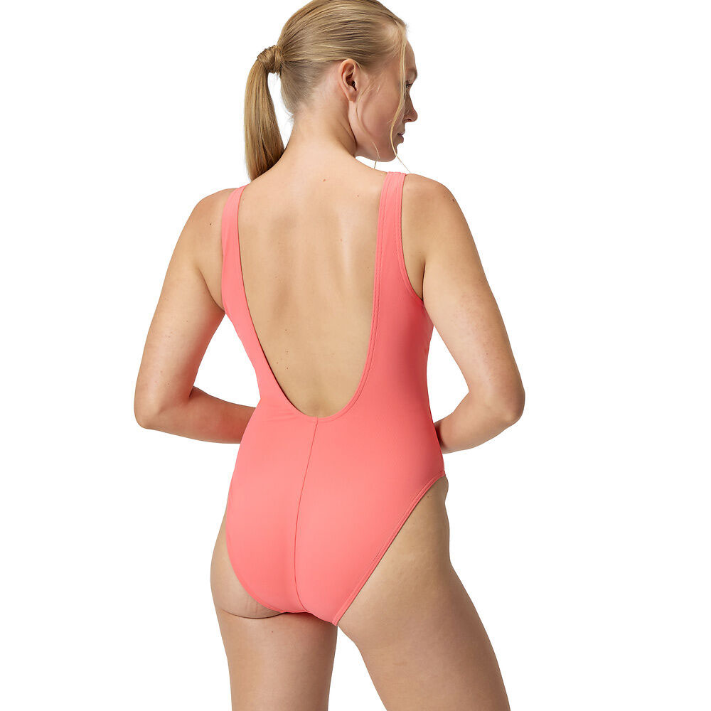 Купальник SPEEDO Textured Belted Deep, 8-00387417926, р.30 (рос.42), коралловый