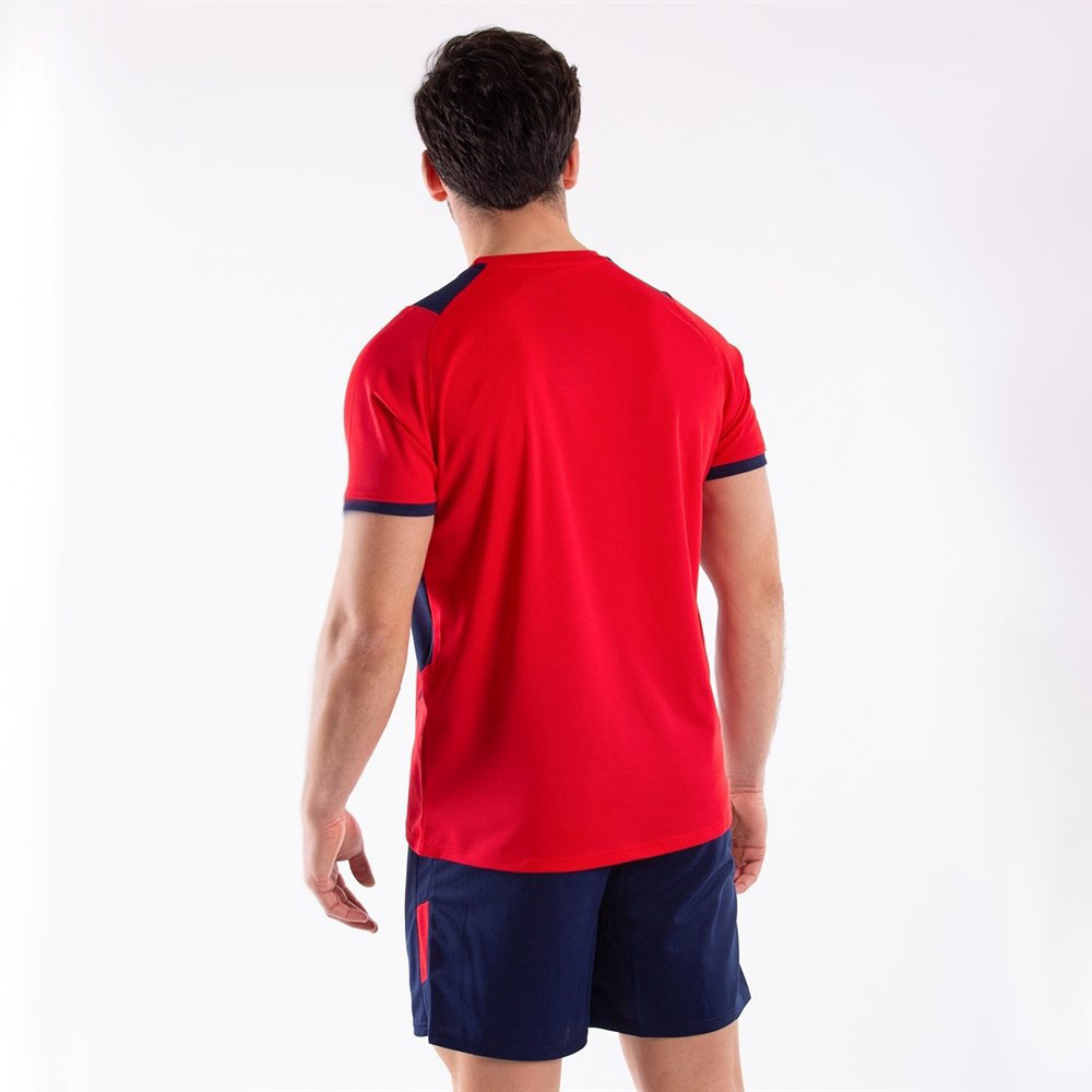 Форма волейб. муж. +ADRENALINA Tommy 1303-062-3XL, р.3XL, 100% полиэстер, красно-синий