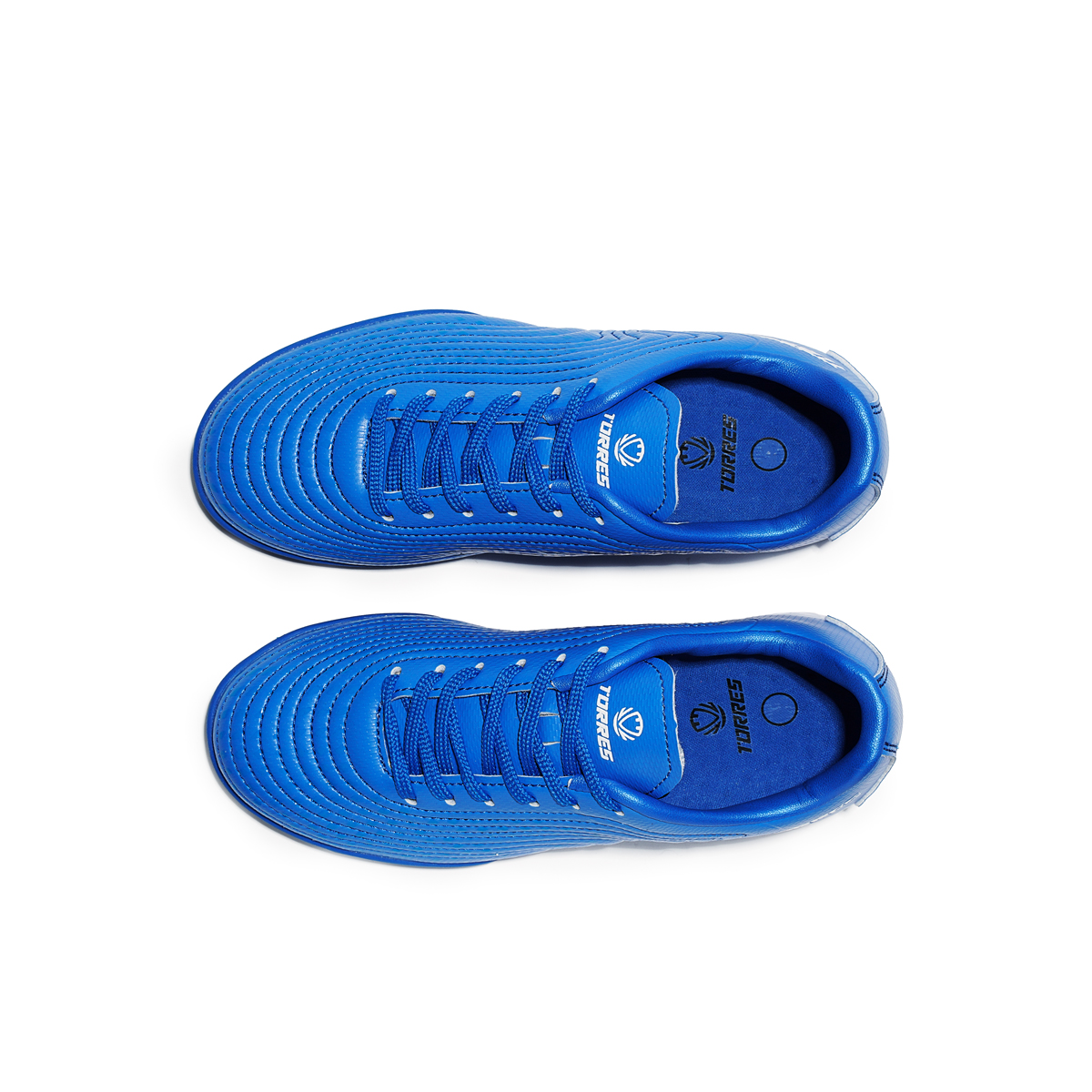 Бутсы зальные TORRES FLEX KID детские, TS134233-327-29, р.29, резина,ПУ,текстиль,синий