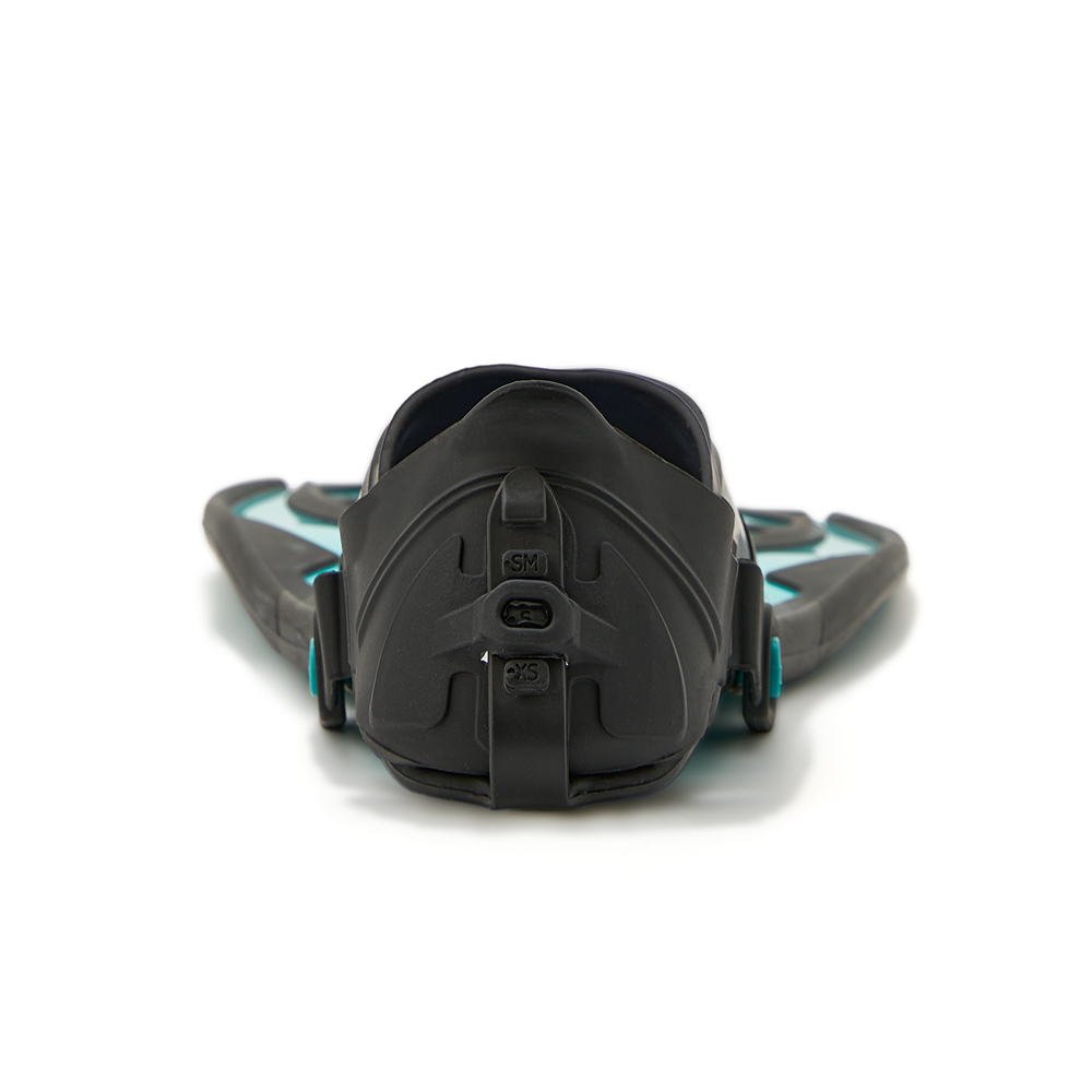 Ласты для плав. Salvas Tonic Dive, BA190SMQQSTS,TPR и Technoflex, р.S/M, бирюзовый