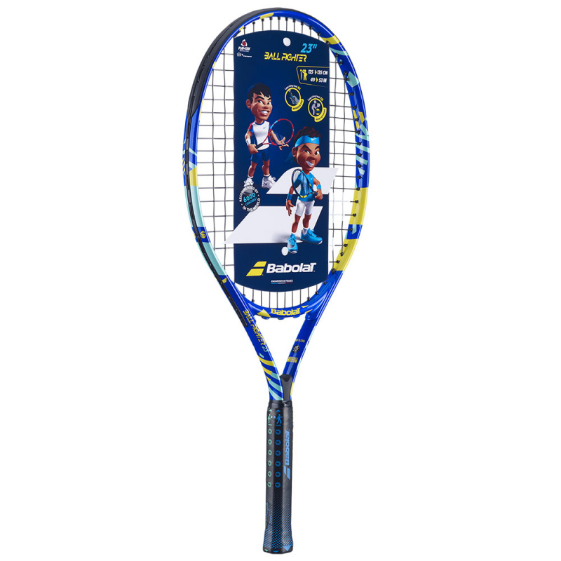 Ракетка б/т дет. BABOLAT Ballfighter 23 Gr000, 140481, для 7-9 лет, алюминий,со струнами,син