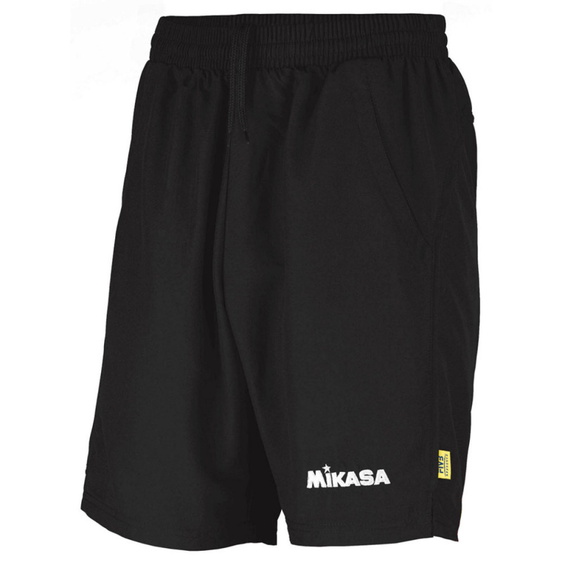 Шорты тренир. MIKASA MT209-049-3XL, р.3XL, 100% полиэстер, черный