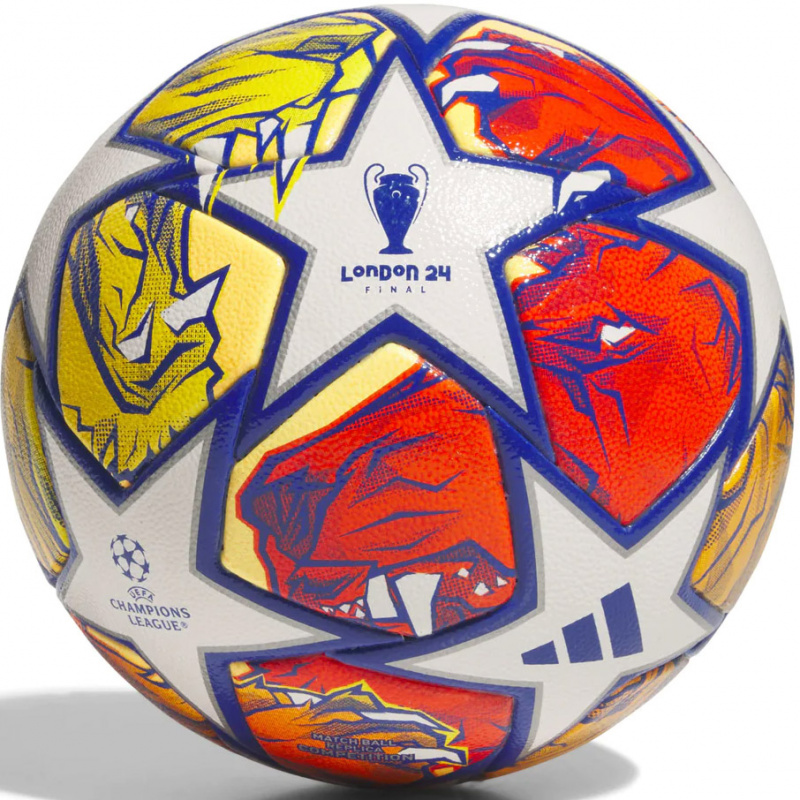 Мяч футб. ADIDAS UCL Competition IN9333, р.4, 32п, ТПУ,термосшивка, мультиколор
