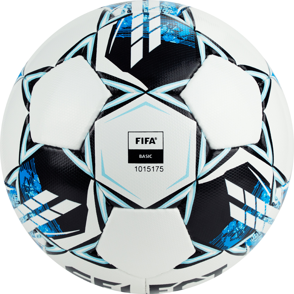 Мяч футб. SELECT Team Basic V23, 0865560002, р.5, FIFA Basic, 32 пан, гл.ПУ, руч.сш., бело-сине-гол