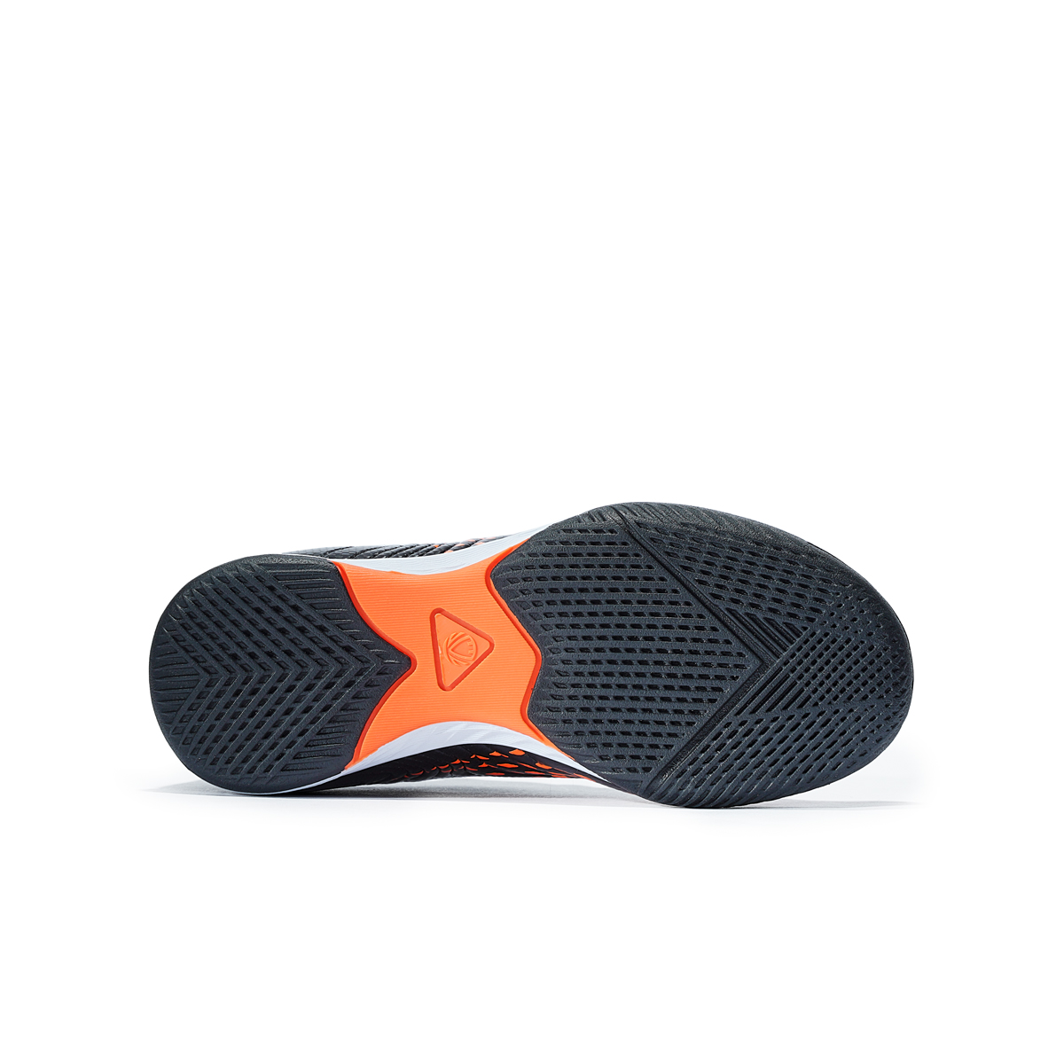 Бутсы зальные TORRES FLEX KID детские, TS134233-124-29, р.29, резина,ПУ,текстиль, чёрно-оранжевый