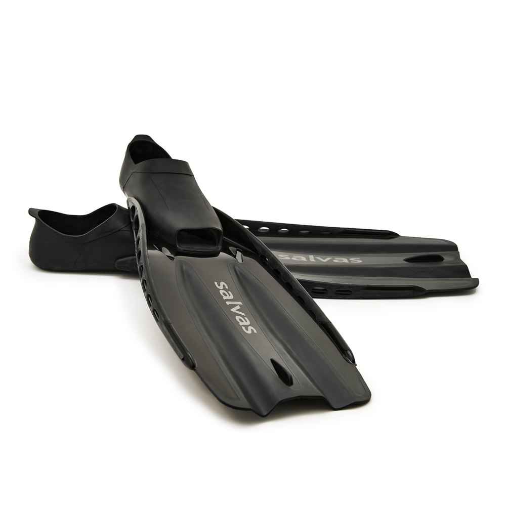Ласты для плав. Salvas Advance Fin, BA18940NNSTS, TPR и Crystalflex, р.40-41, чёрный