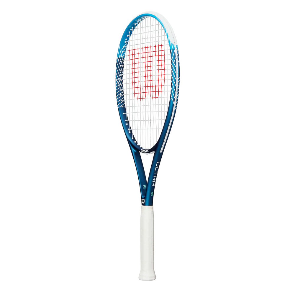 Ракетка б/т Wilson Ultra Power 105 Gr3, WR147010U3, для любит, графит, со струнами, темносин-бел