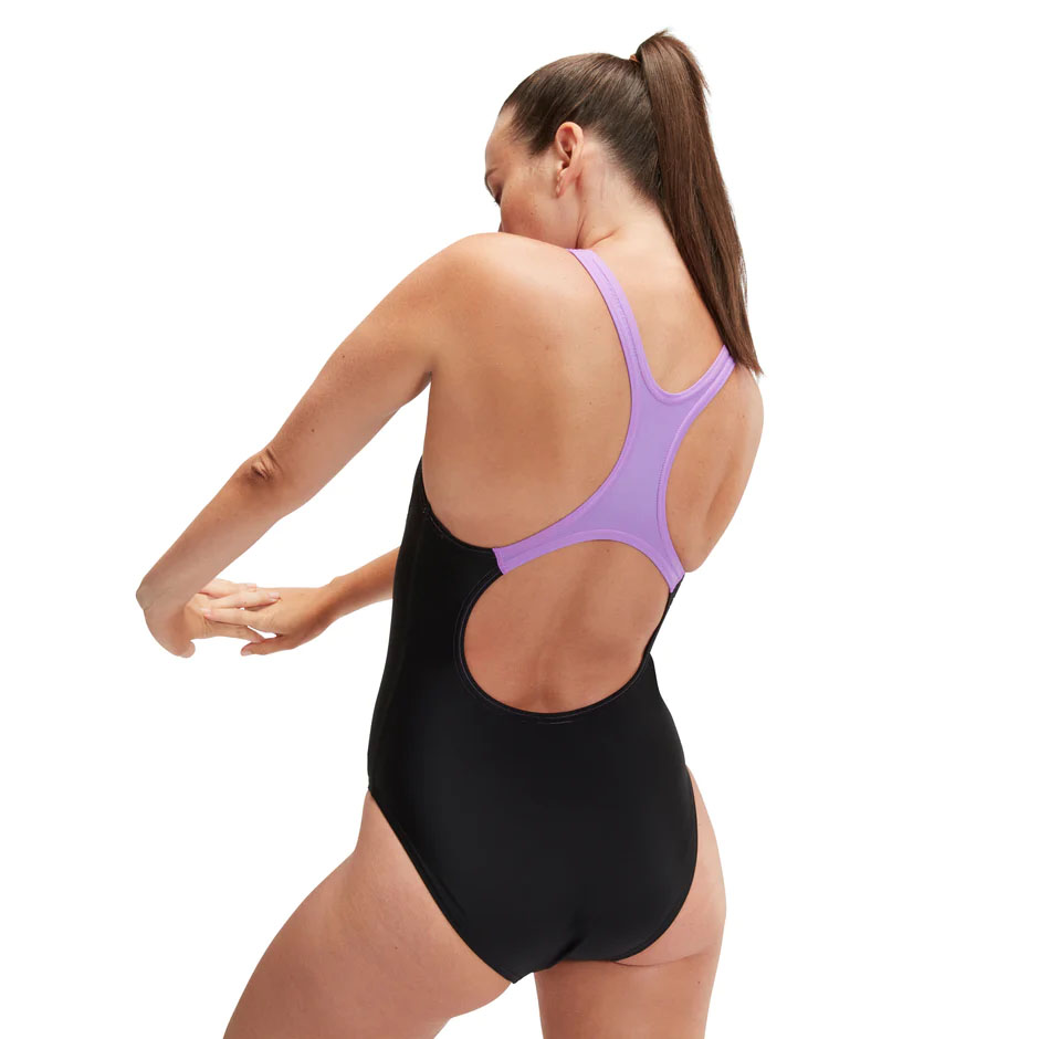 Купальник SPEEDO Medley Logo, 8-1347416843-6843, р.36 (рос.48), черный