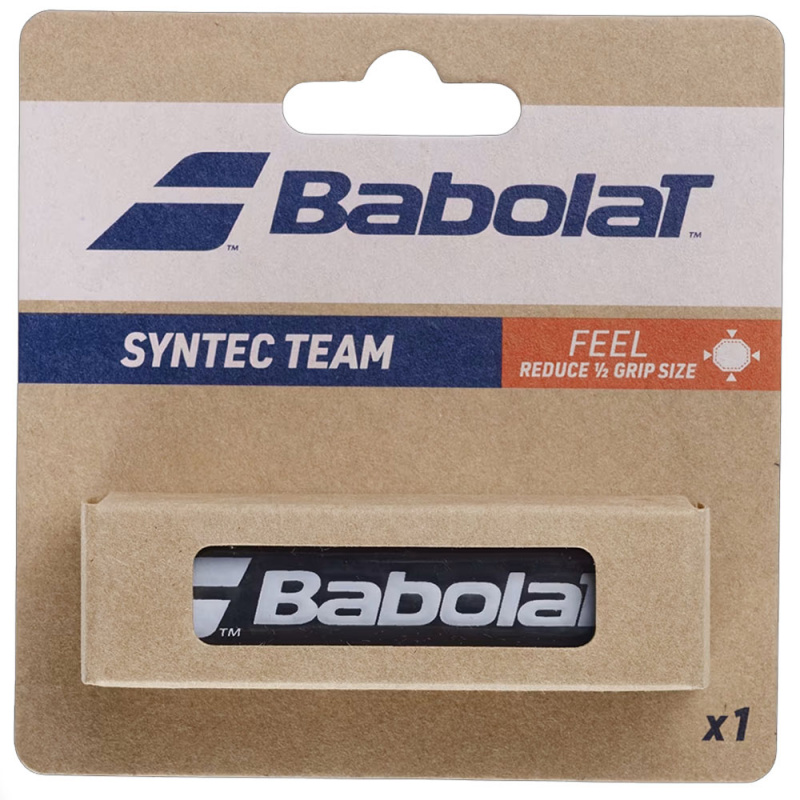 Замена ручки BABOLAT Syntec Team X1, 670065-BK, толщина 1.5 мм, черный
