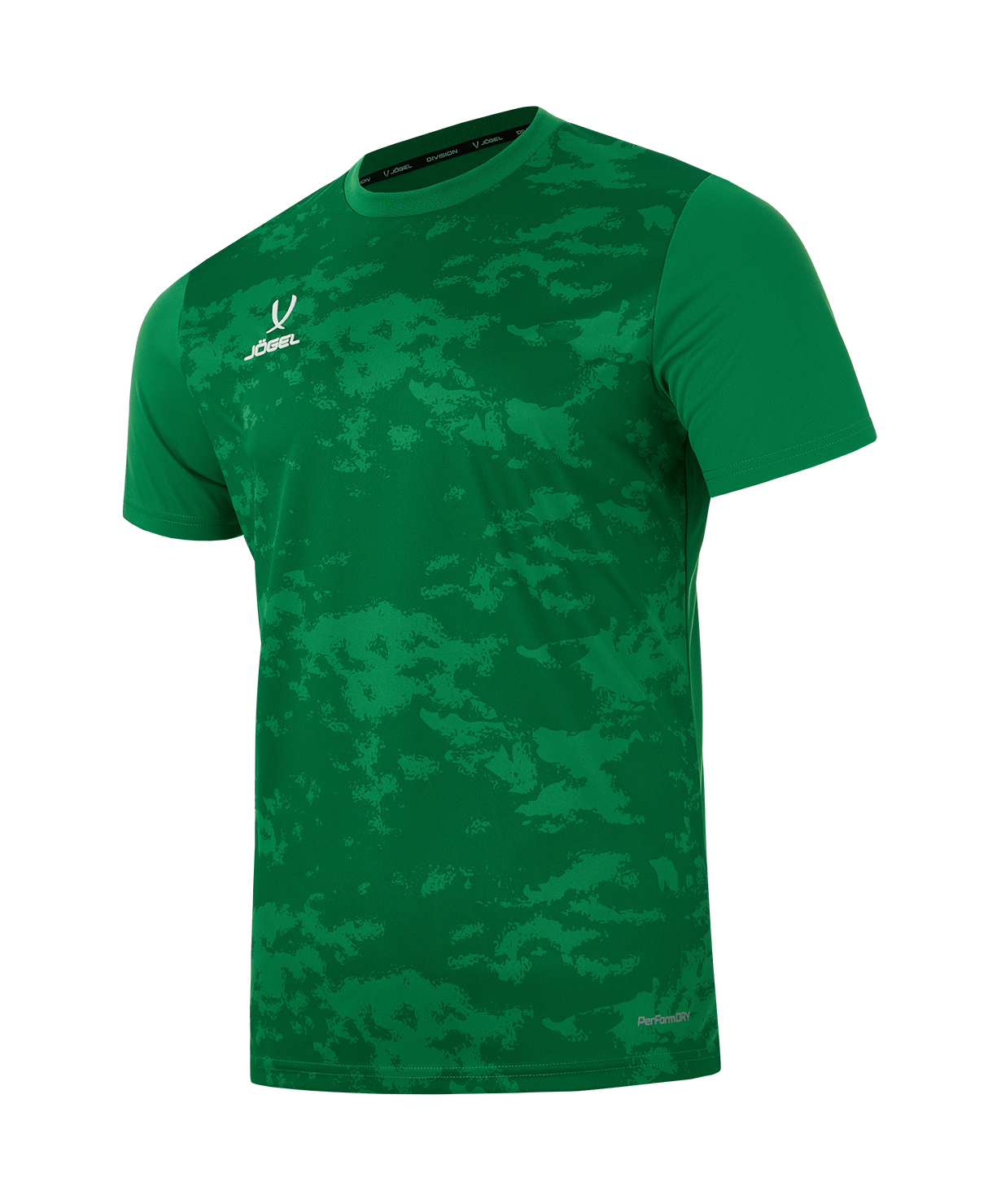 Футболка вратарская JOGEL DIVISION PerFormDRY SPLASH GK Jersey, зеленый, детский