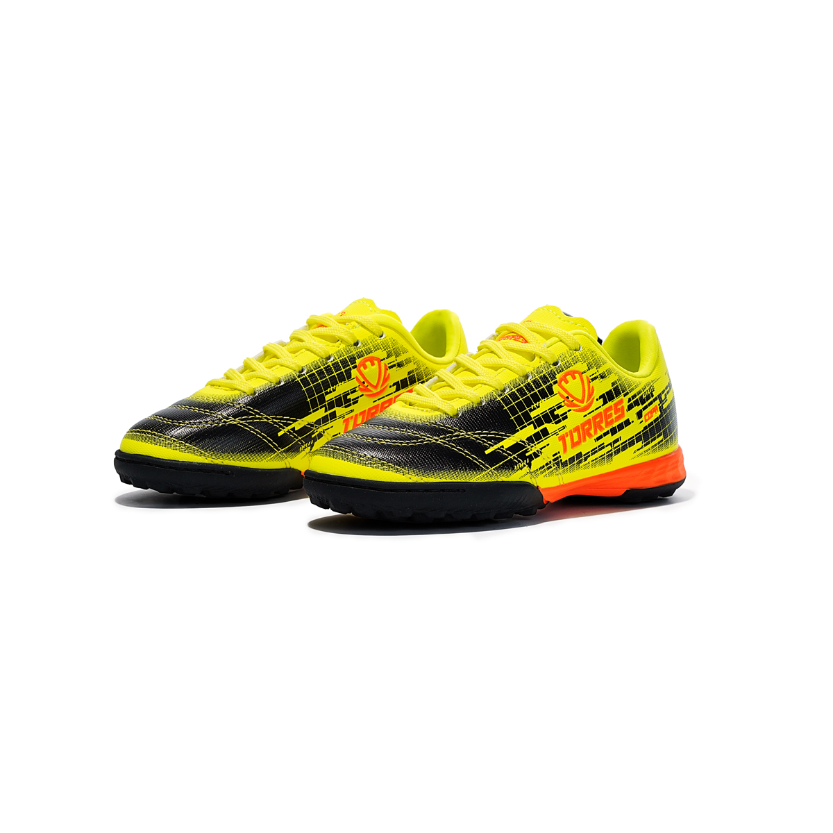 Бутсы футб.(многошиповки) TORRES COPA KID дет. TS234238-614-28, р.28, резина,ПУ,текстиль,чёрно-жёлт.