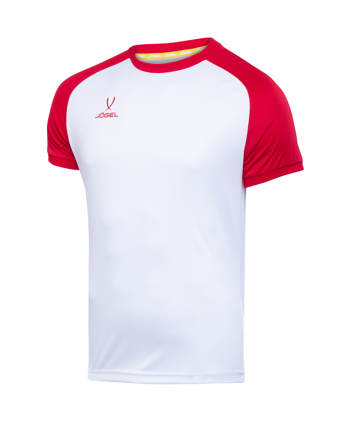Футболка игровая JOGEL CAMP Reglan Jersey, белый/красный, детский