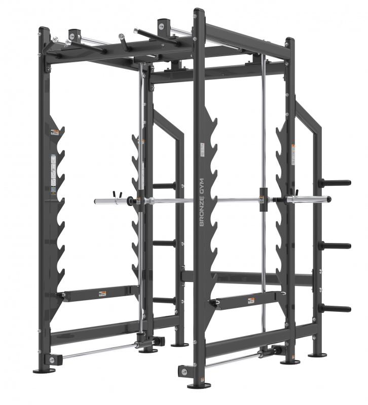 BRONZE GYM PL-1722 Силовая рама с машиной Смита