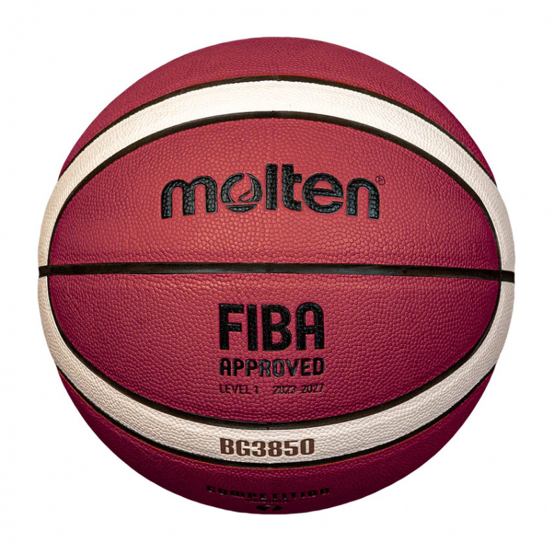 Мяч баск. MOLTEN B6G3850 р.6, FIBA Appr, синт.комп.кожа (ПУ),12 пан,бут.кам,нейл.корд,кор-беж-чер