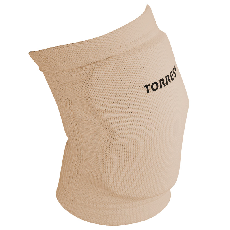 Наколенники спортивные TORRES Light, бежевый, р.M, PRL11019M-04, нейлон, ЭВА