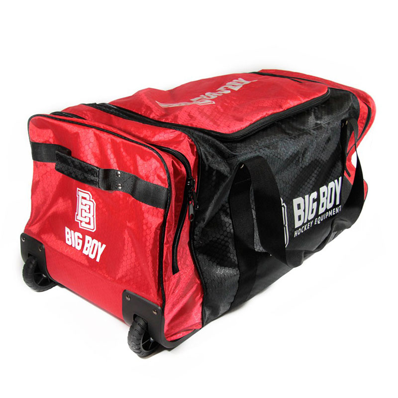Сумка-баул спорт. BIG BOY Comfort Line 28, BB-BAG-CL-28, полиэстер, черно-красно-белый