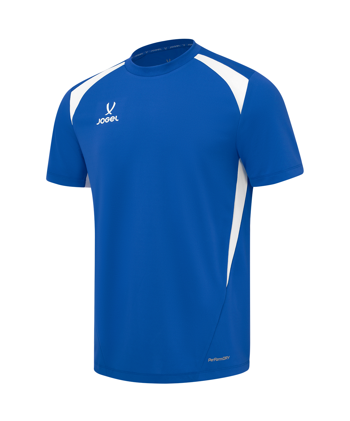 Футболка тренировочная JOGEL DIVISION PerFormDRY Training Poly T-shirt, синий