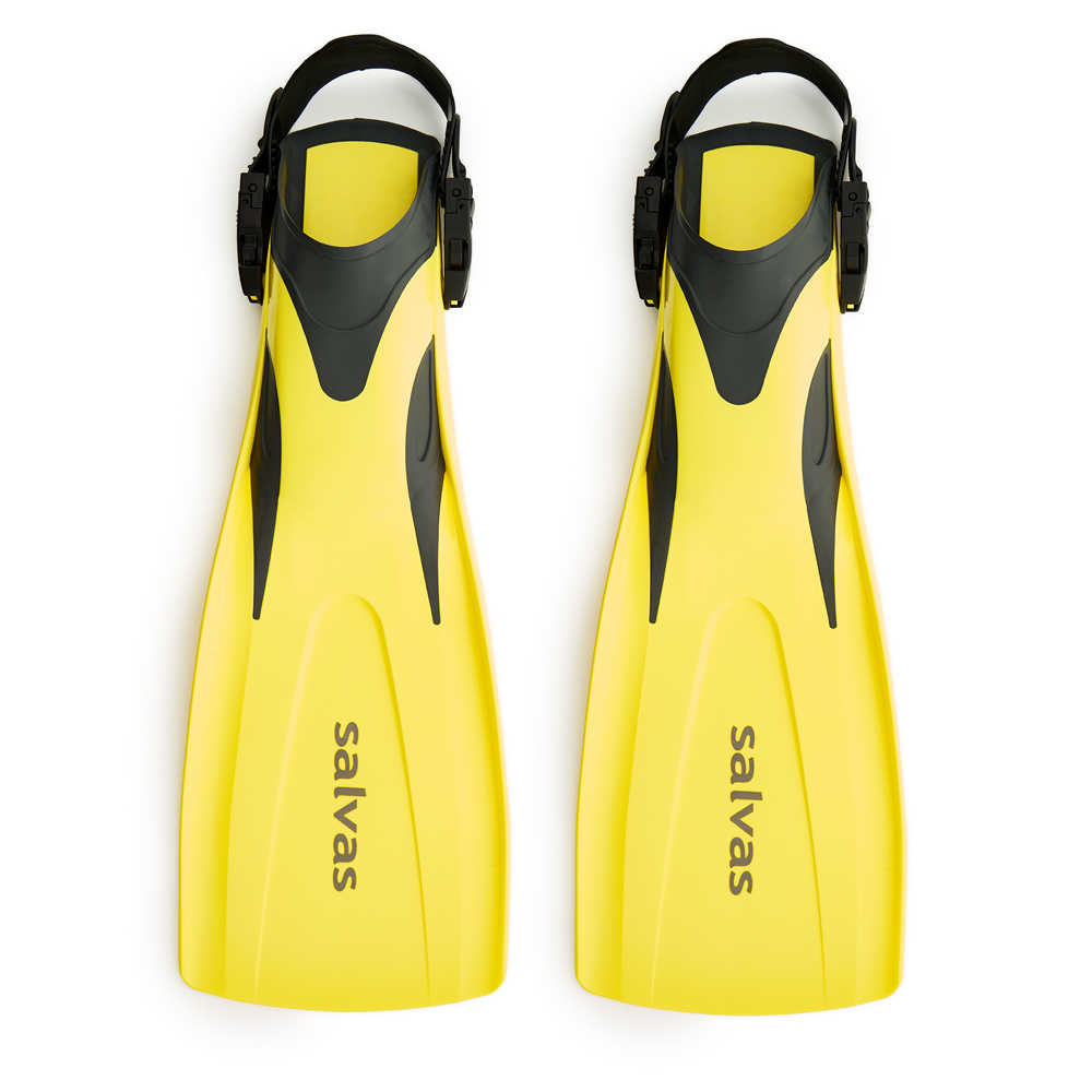 Ласты для плав. Salvas Hazard Plus Fin, BA160MLGGSTS,TPR и Novaflex, р.M/L, желтый