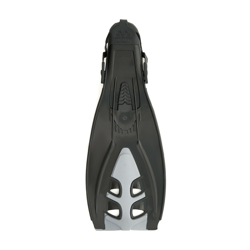 Ласты для плав. Salvas Tonic Dive, BA190LXNNSTS,TPR и Technoflex, р. L/XL, чёрный