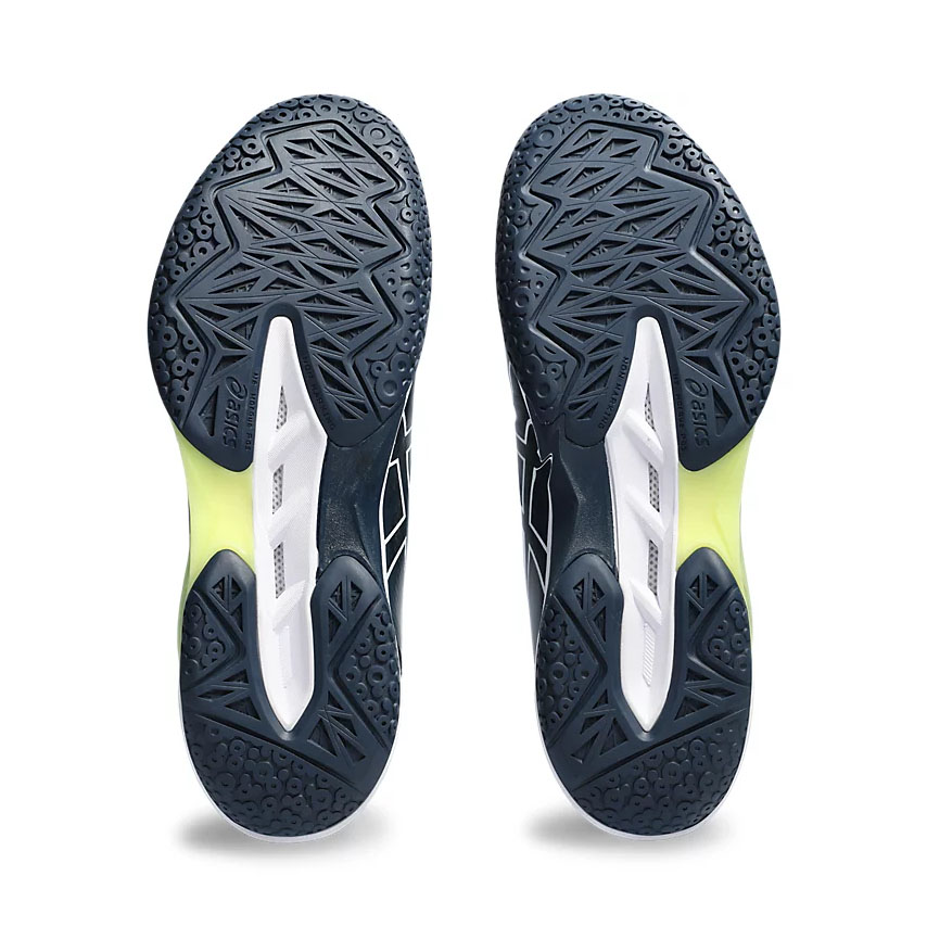 Кроссовки волейб. муж. ASICS Blast FF3 1071A076 401,р.9.5(рос.42),текстиль,кожзам, темно-синий
