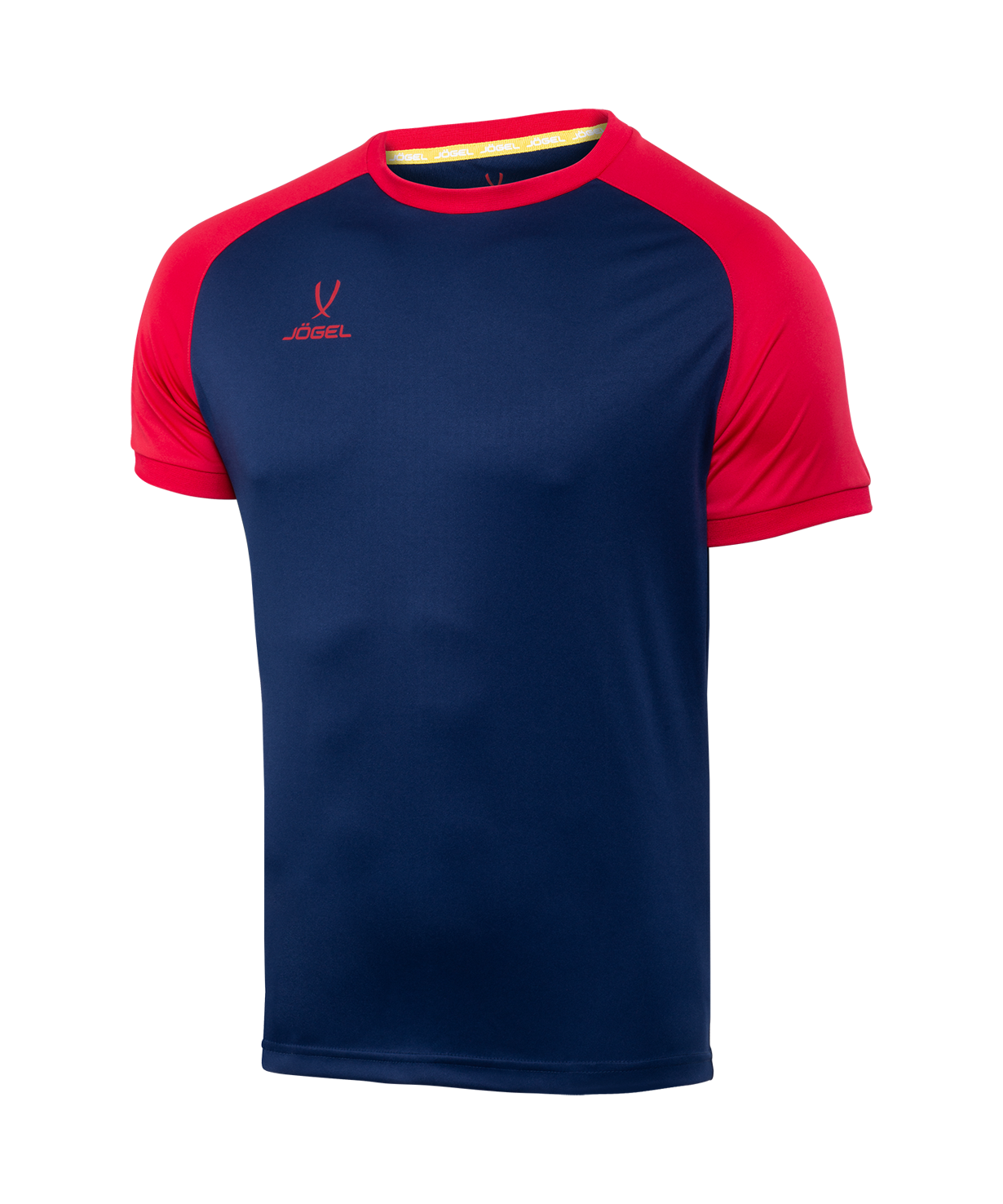 Футболка игровая JOGEL CAMP Reglan Jersey, темно-синий/красный, детский