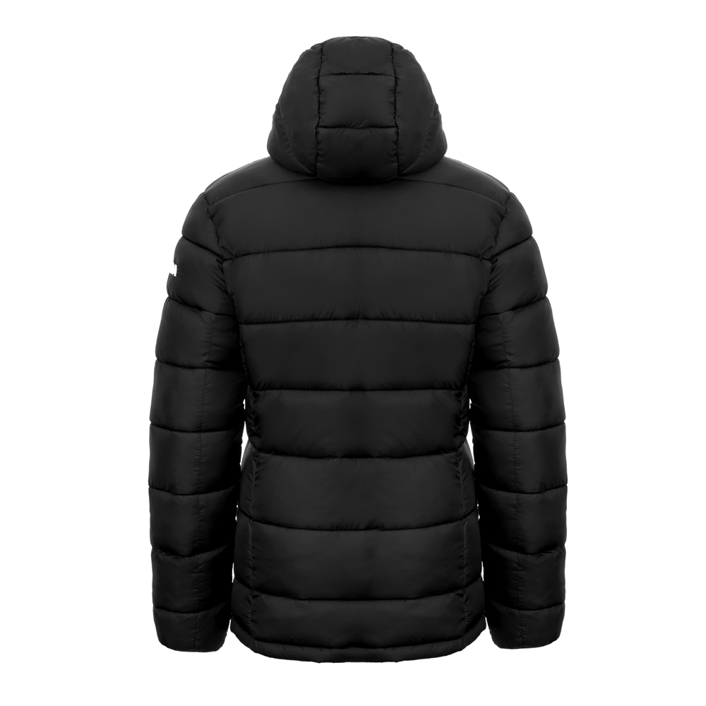 Куртка утепленная с капюшоном жен. MIKASA MT913-049-XS, р.XS, полиэстер, нейлон, черный