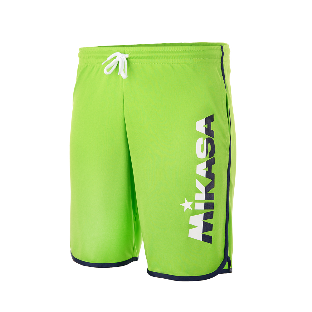Шорты для пляж. вол. муж. MIKASA MT5020-VV15-S, р.S, 100% полиэстер, зеленый