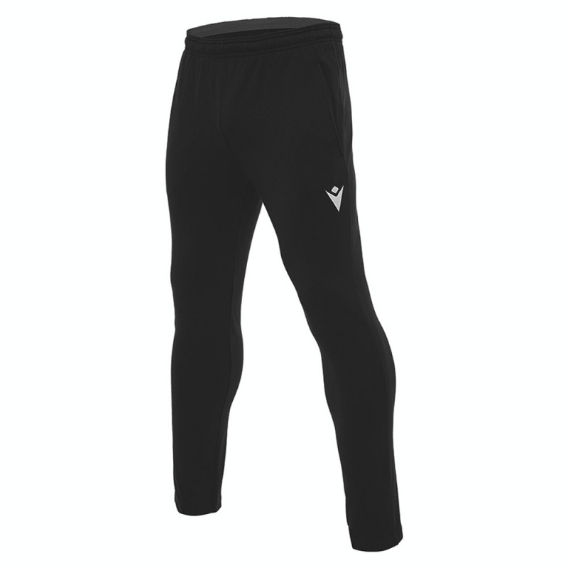 Брюки тренировочные унисекс MACRON Dahlia, 976709-BK-XL, р.XL, 80% хлопок, 20% полиэстер, черный