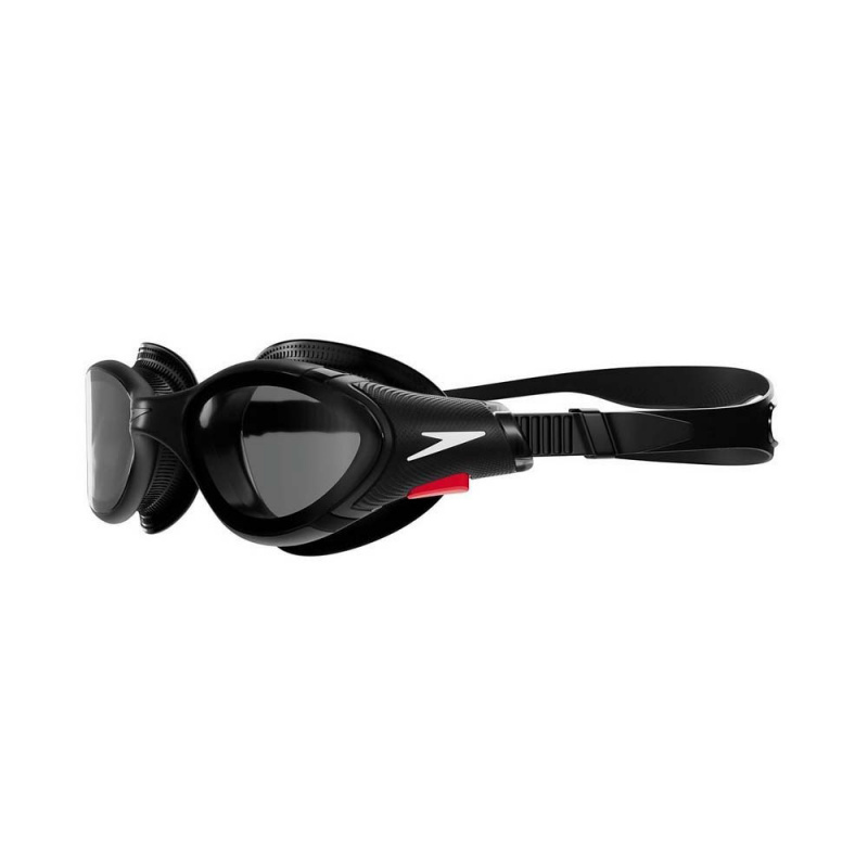 Очки для плав. SPEEDO Biofuse 2.0, 8-00233214501, ДЫМЧАТЫЕ линзы, черная оправа