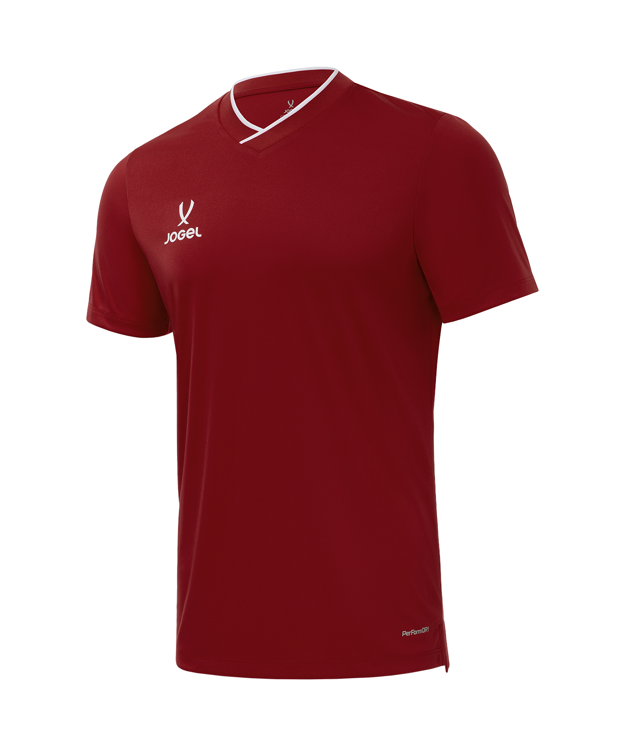 Футболка игровая JOGEL DIVISION PerFormDRY Union Jersey, гранатовый