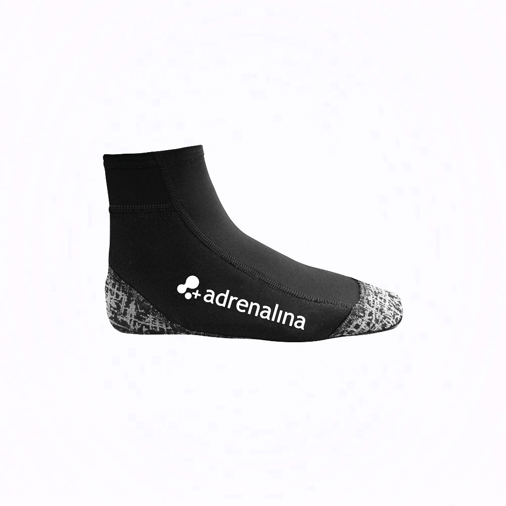 Носки для пляжного волейбола +ADRENALINA Sand 4608-046-L, р.L, 85% нейлон, 15% эластан, черный