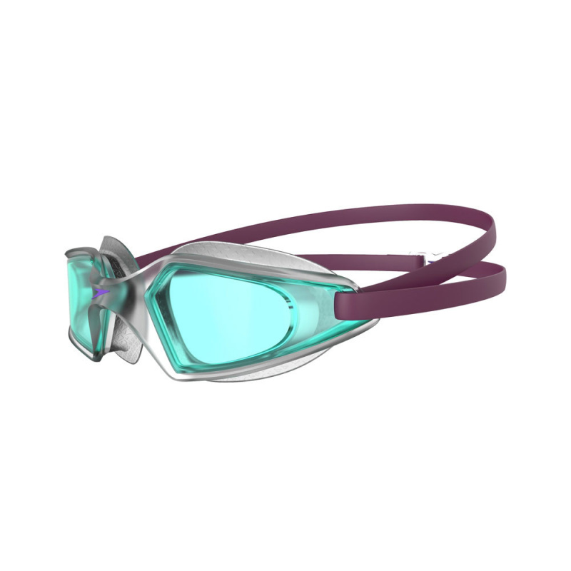 Очки для плав. детск. SPEEDO Hydropulse Jr, 8-12270D657, ГОЛУБЫЕ линзы, прозрач. оправа