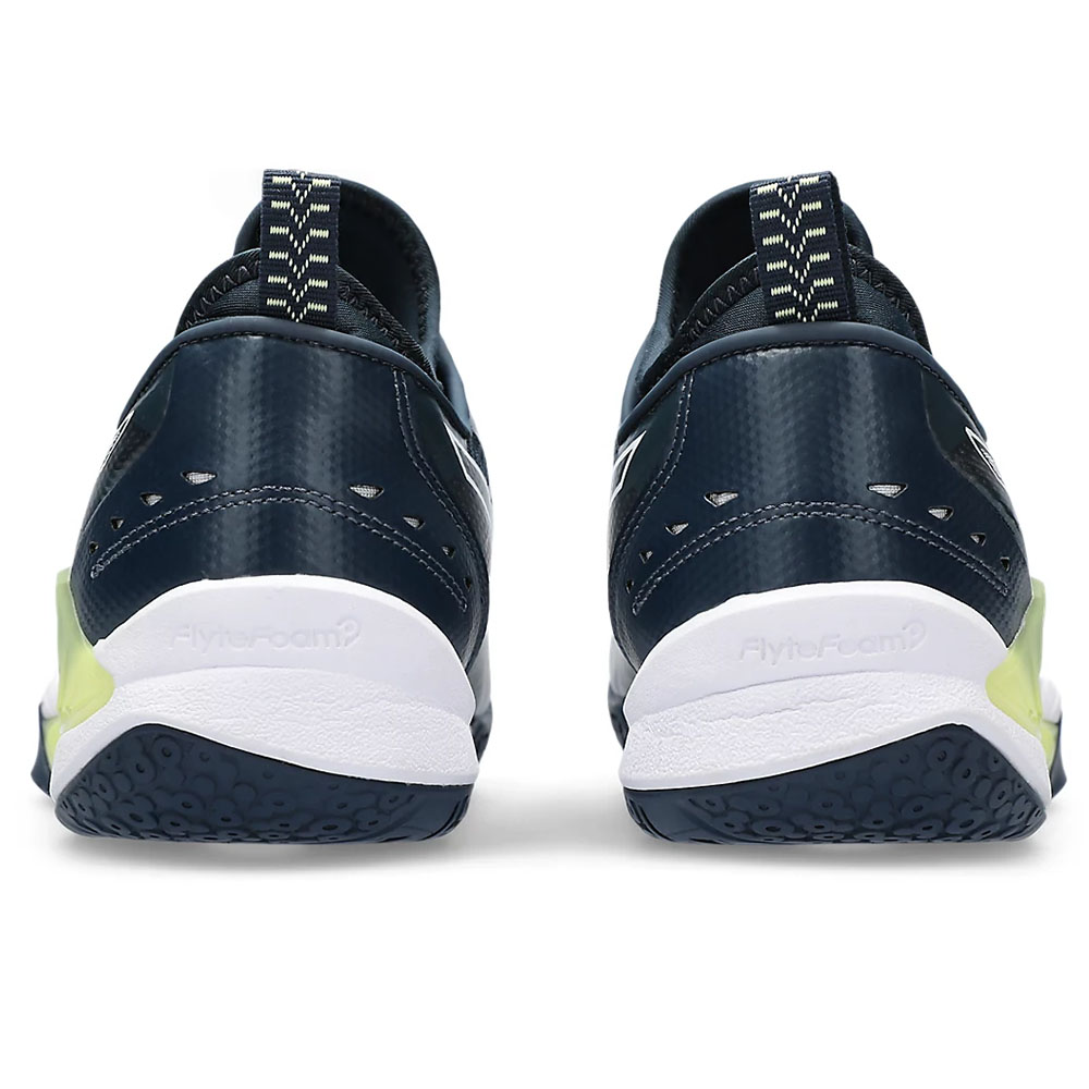 Кроссовки волейб. муж. ASICS Blast FF3 1071A076 401,р.9.5(рос.42),текстиль,кожзам, темно-синий