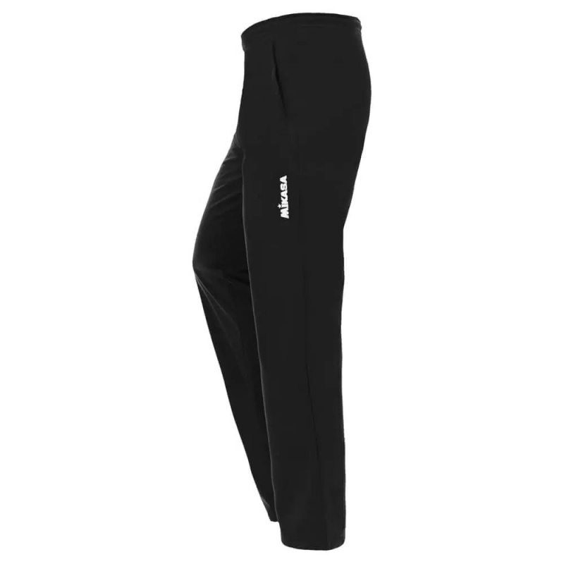 Брюки трен. MIKASA MT151-049-2XL, р.2XL, 100% полиэстер, черные