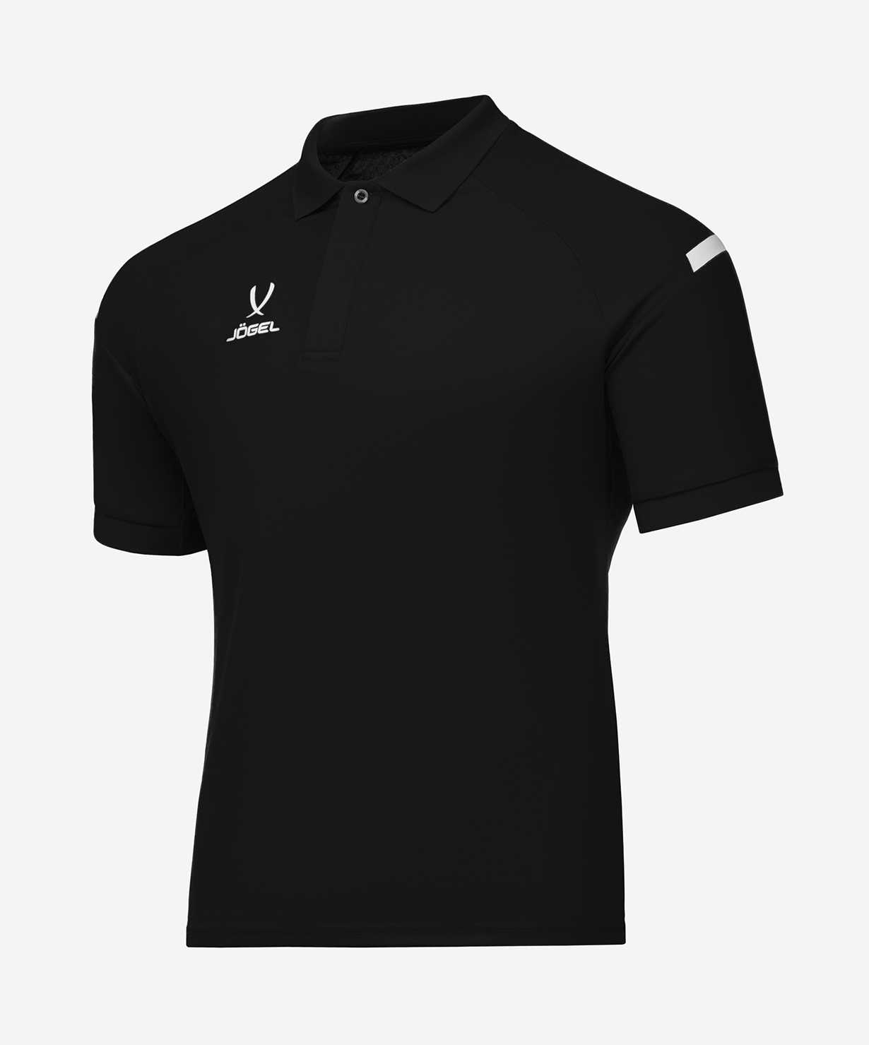 Поло JOGEL CAMP 2 Poly Polo, черный