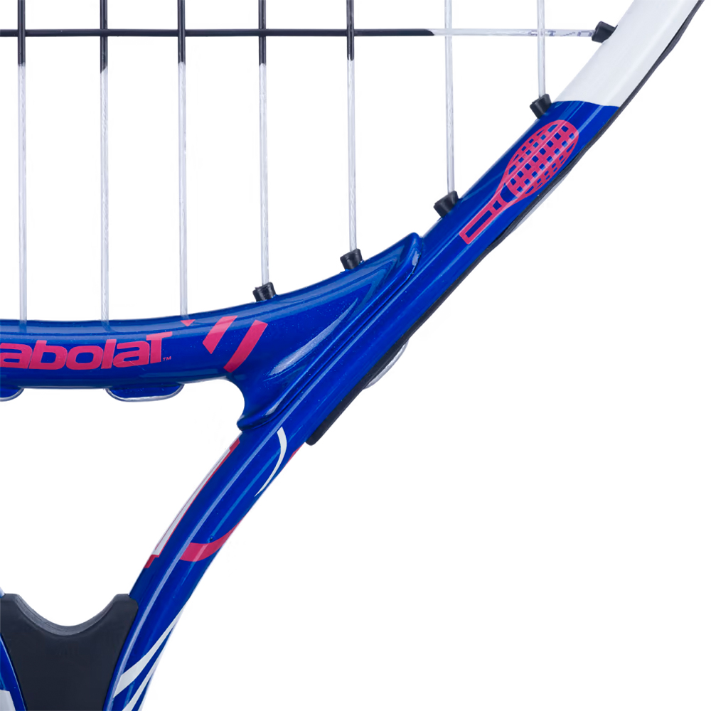 Ракетка б/т дет. BABOLAT B`FLY 21 Gr000, 140485, для 5-7 лет, алюминий, со струнами, фиолетово-розов