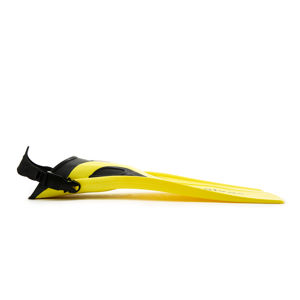 Ласты для плав. Salvas Hazard Plus Fin, BA160MLGGSTS,TPR и Novaflex, р.M/L, желтый